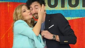 foto Serena Bortone e Samuel Peron ad Oggi è un altro giorno