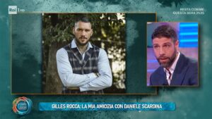 foto Gilles Rocca con Daniele Scardina a Da noi a ruota libera