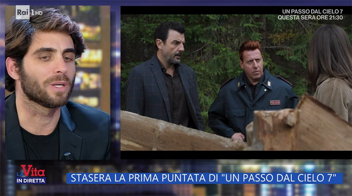 foto Marco Rossetti a La vita in diretta