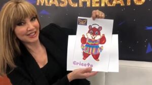 foto Milly Carlucci de Il cantante mascherato