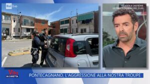 foto Alberto Matano aggressione La vita in diretta