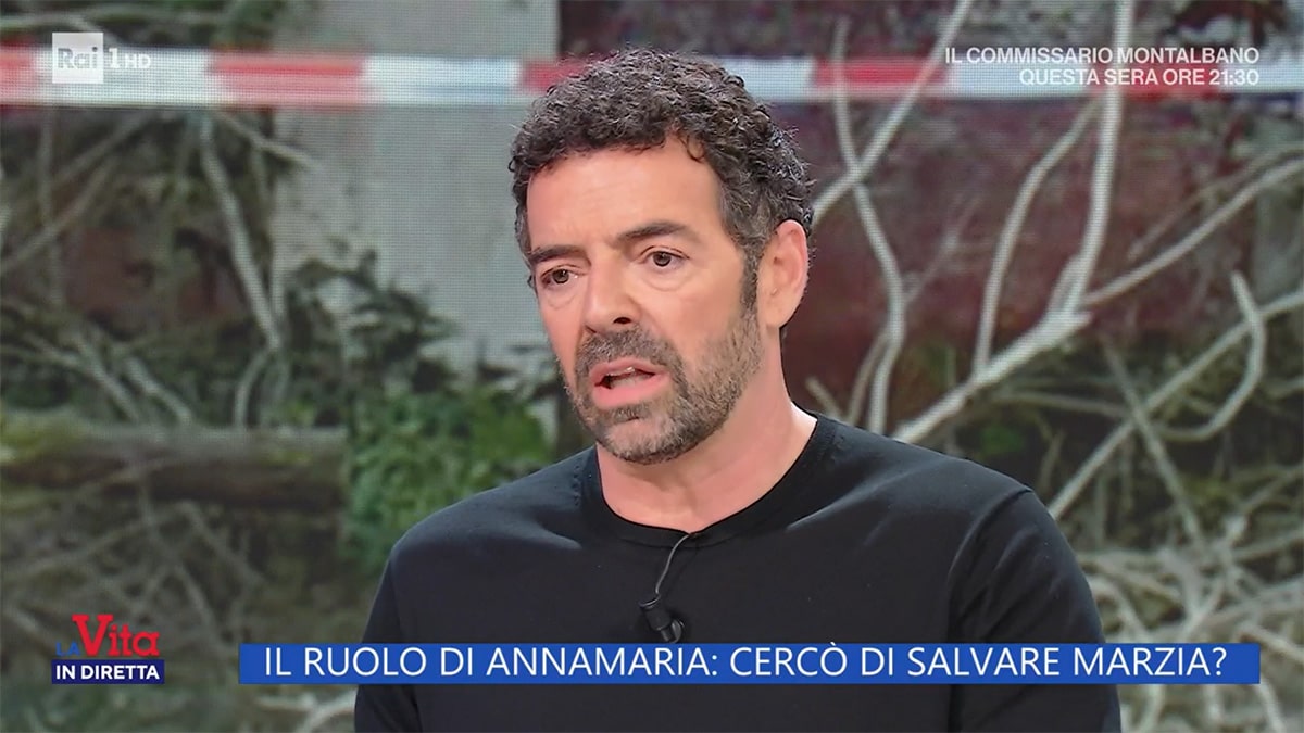 foto Alberto Matano a La vita in diretta