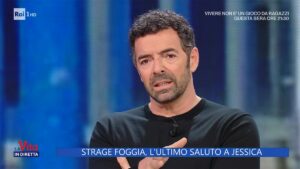 foto Alberto Matano a La vita in diretta