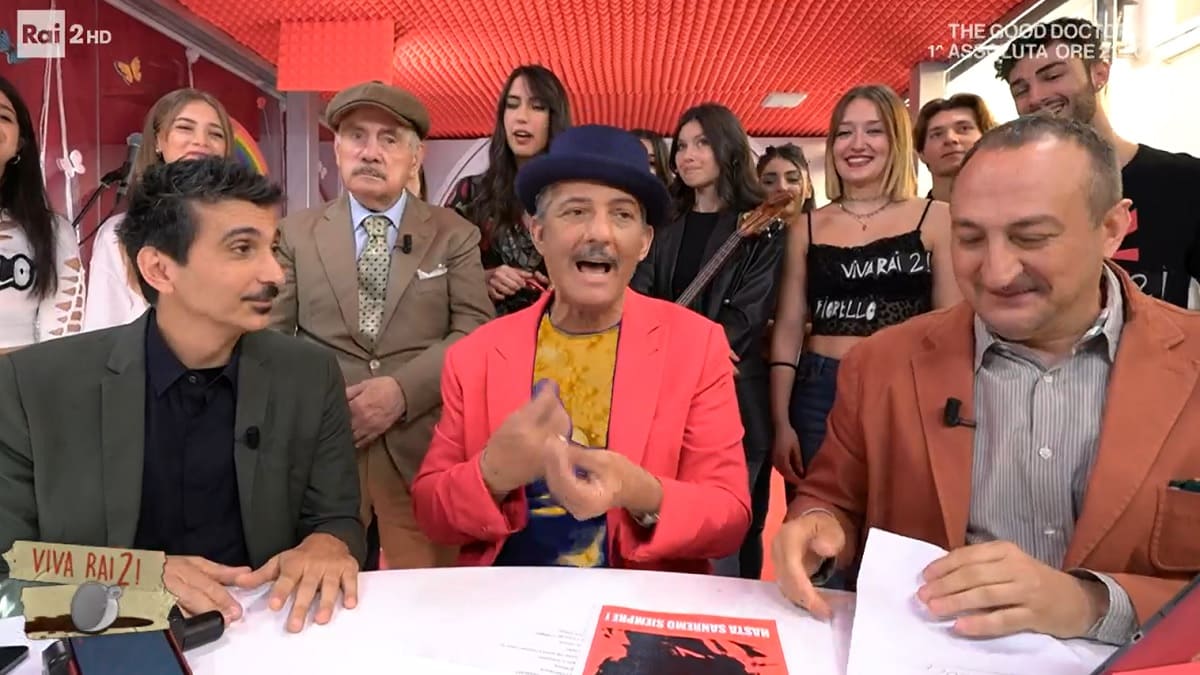 foto Fiorello spoiler Viva Rai2