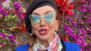 foto Milly Carlucci annuncio Ballando