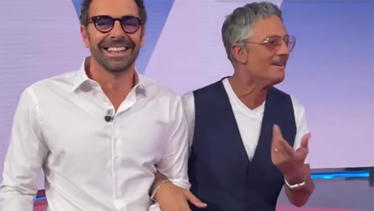 foto Alberto Matano e Fiorello a La vita in diretta