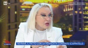 foto Eleonora Giorgi a La vita in diretta