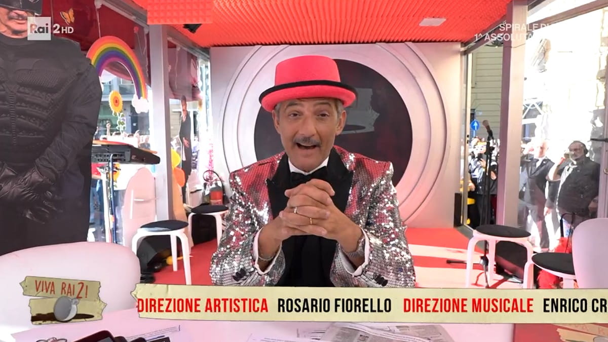 foto viva rai2 fiorello