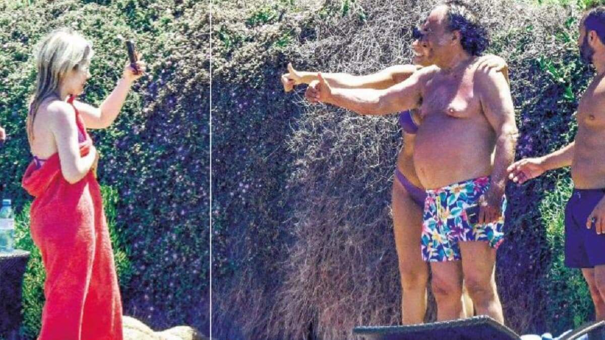 foto Al Bano vacanza figlia