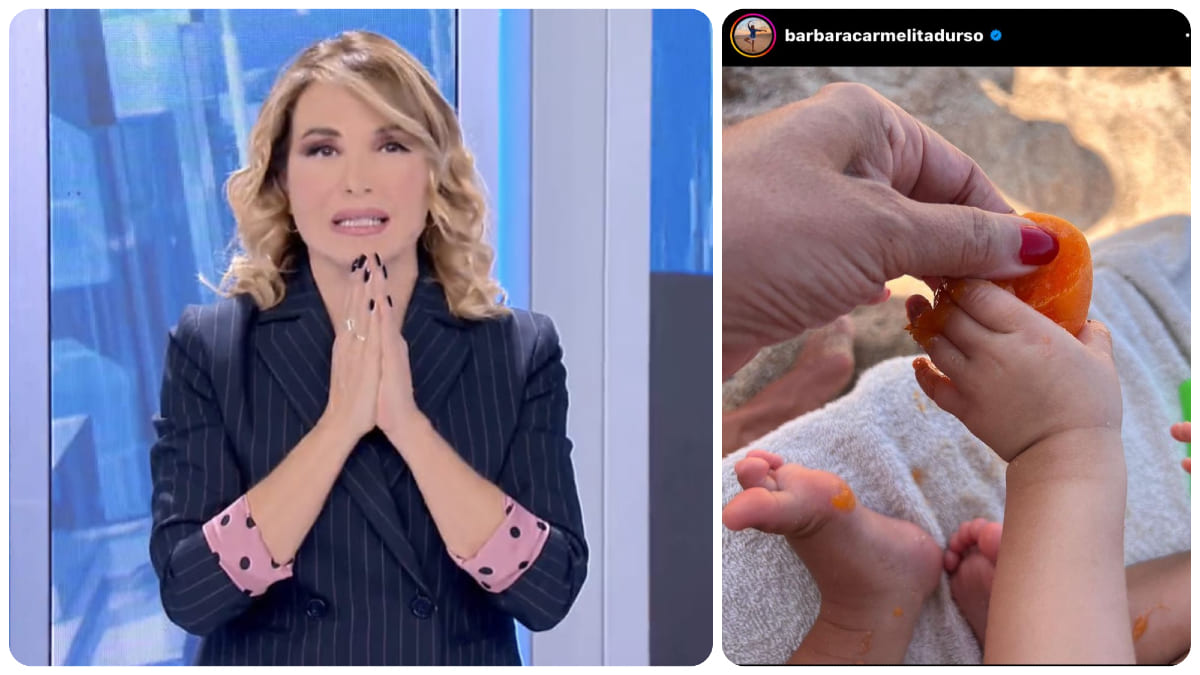 foto di barbara d'urso con la nipote