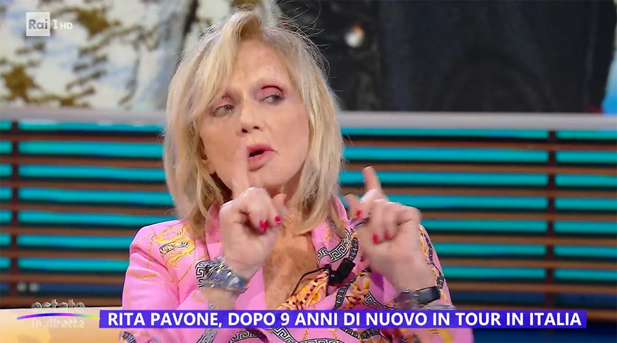 foto Rita Pavone a Estate in diretta