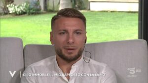 foto di ciro immobile a verissimo