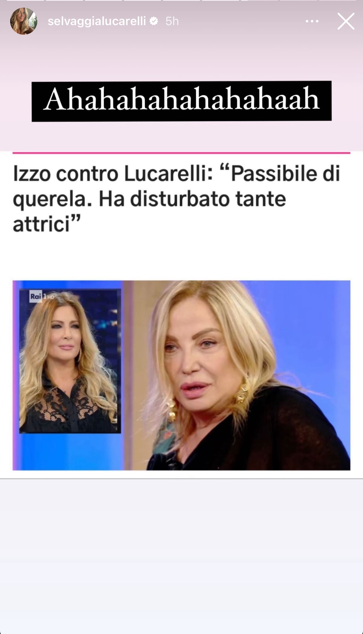 foto post selvaggia lucarelli