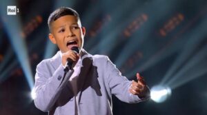 foto Simone Grande vincitore The Voice Kids