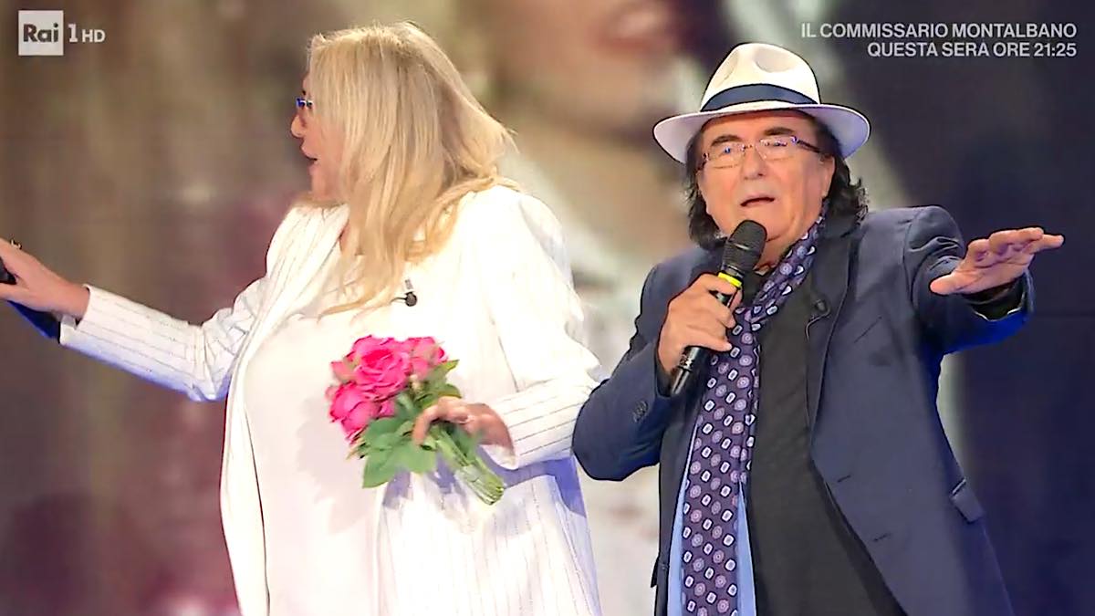 Foto Al Bano sbaglia Felicità Domenica In