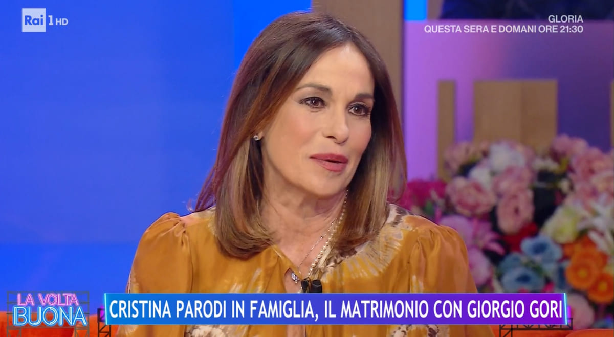 foto cristina parodi la volta buona