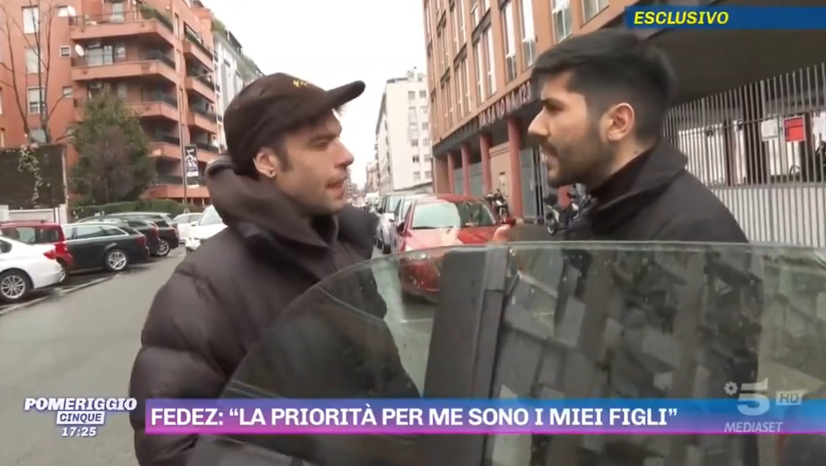 foto Fedez Pomeriggio5