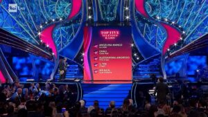 foto classifica Sanremo 8 febbraio
