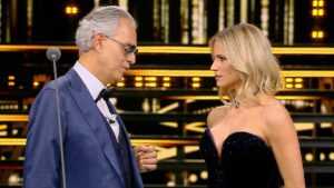 Foto Andrea Bocelli Michelle Hunziker