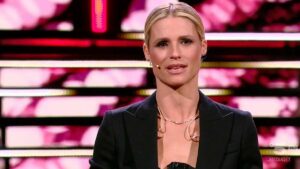 Foto Michelle Impossible Hunziker retroscena