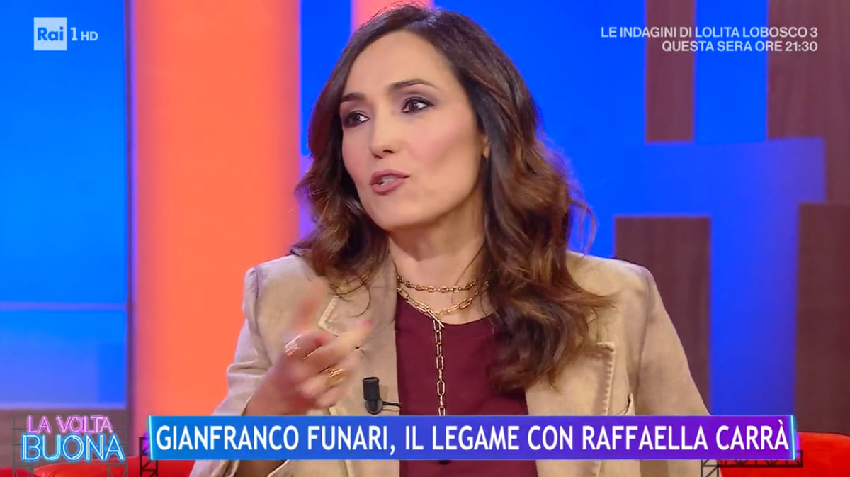 foto Caterina balivo Raffaella Carrà