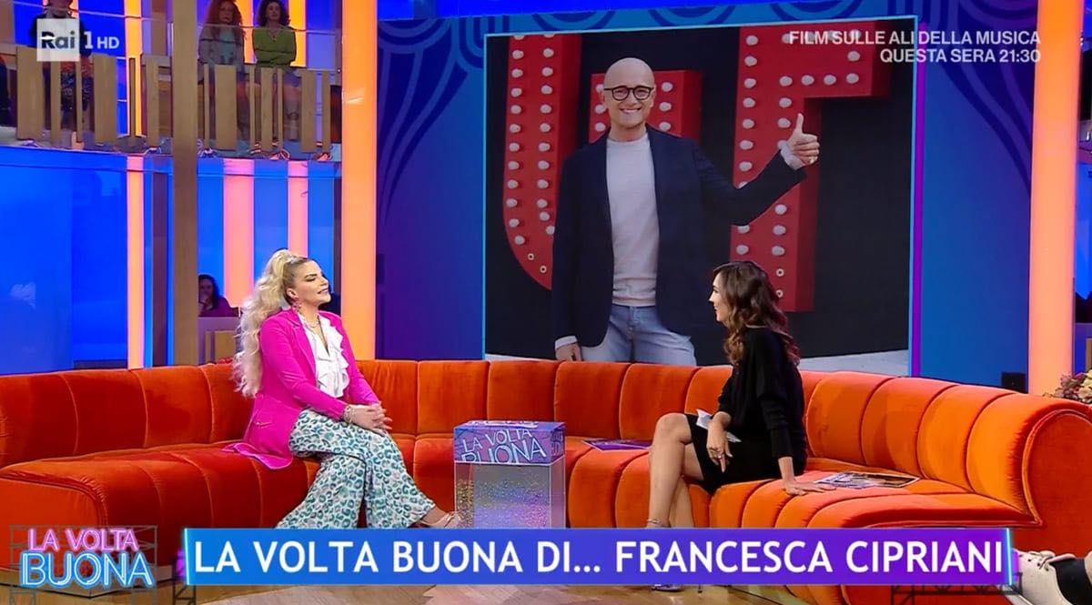 foto Francesca Cipriani la volta buona