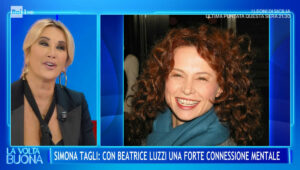 foto simona tagli la volta buona