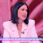Jessica Morlacchi messa in imbarazzo a Pomeriggio 5: c’entra Luca Calvani