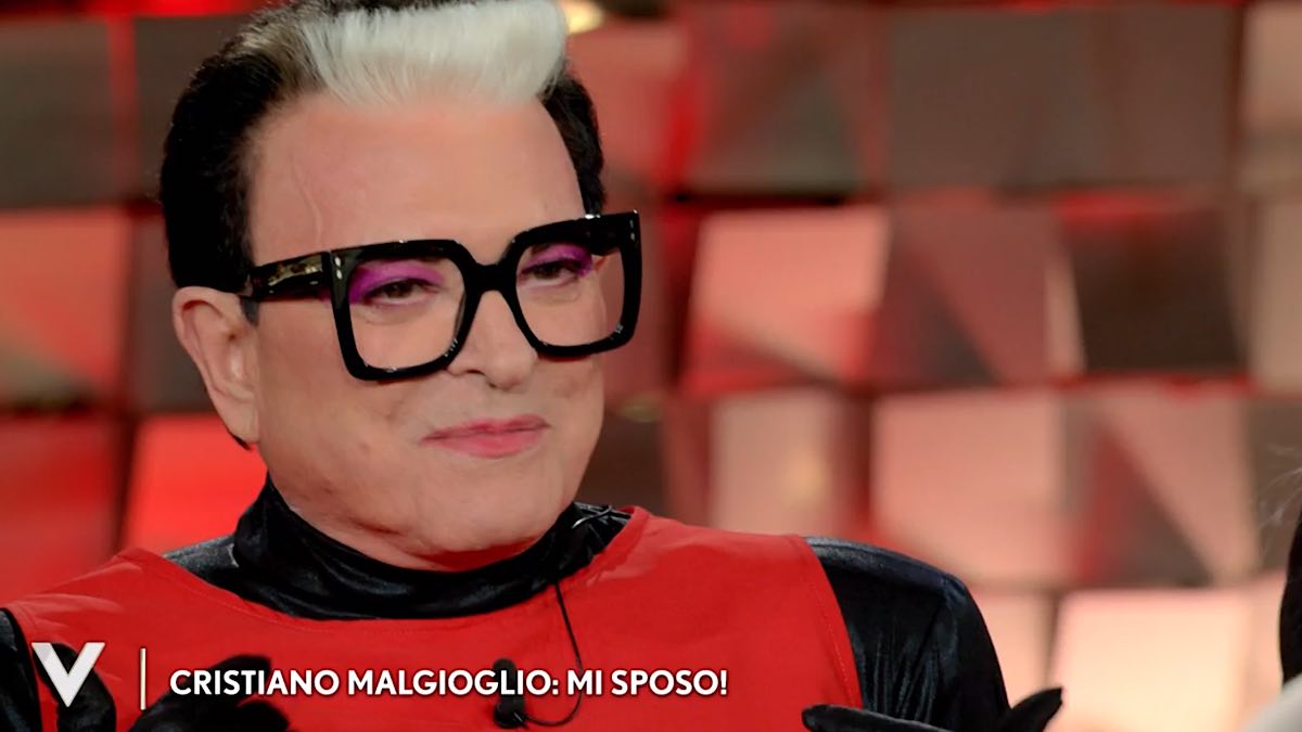 Foto Cristiano Malgioglio matrimonio Verissimo