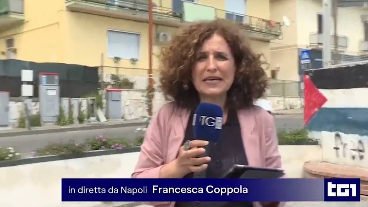 Foto figuraccia Tg1