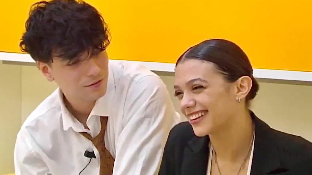 Foto Trigno e Chiara ad Amici 24
