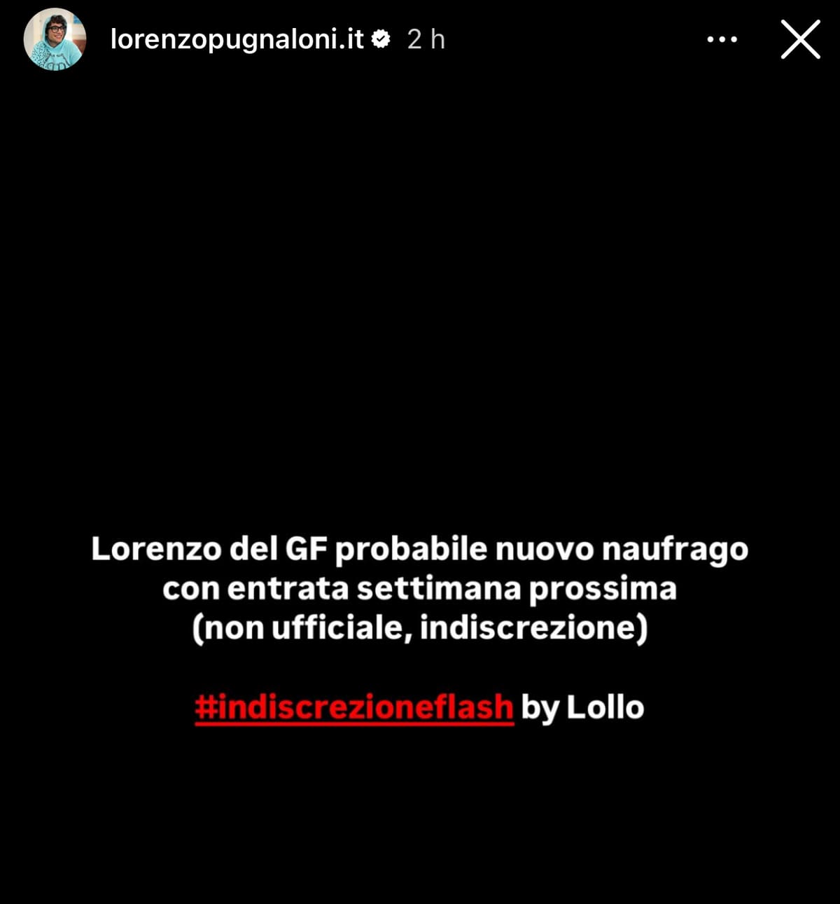 foto lorenzo isola rumor