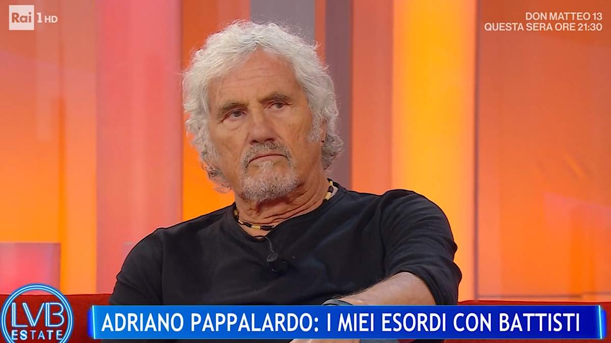 Foto Adriano Pappalardo a La volta buona