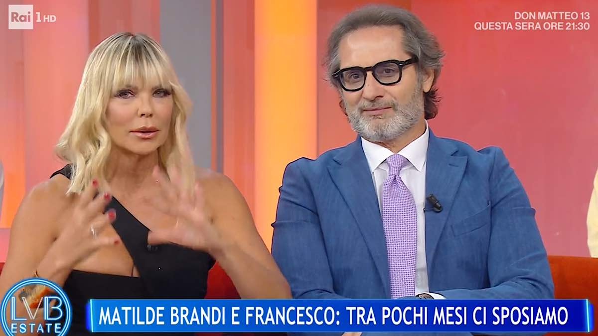 Foto Matilde Brandi e Francesco Tafanelli