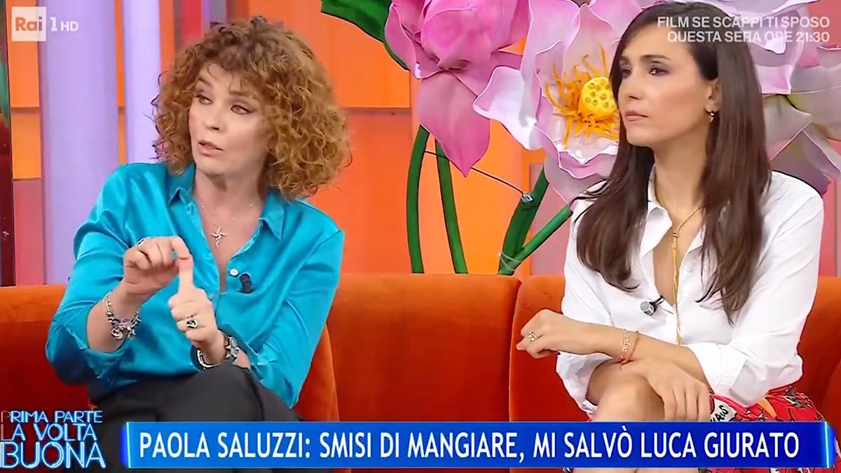 Foto Paola Saluzzi a La volta buona