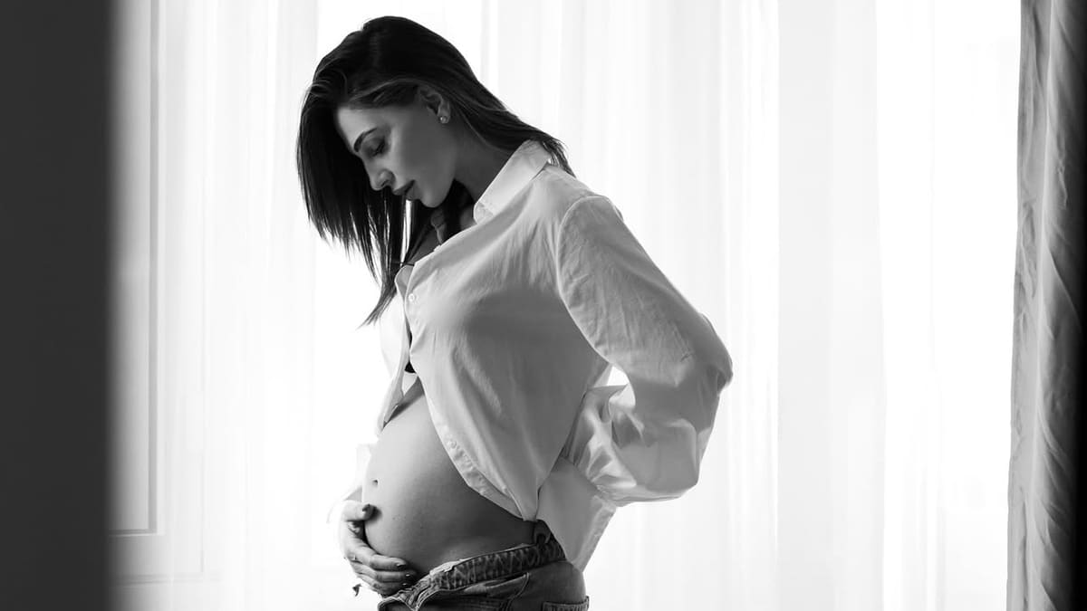 foto anna tatangelo incinta