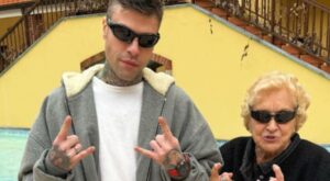 foto Fedez morta nonna