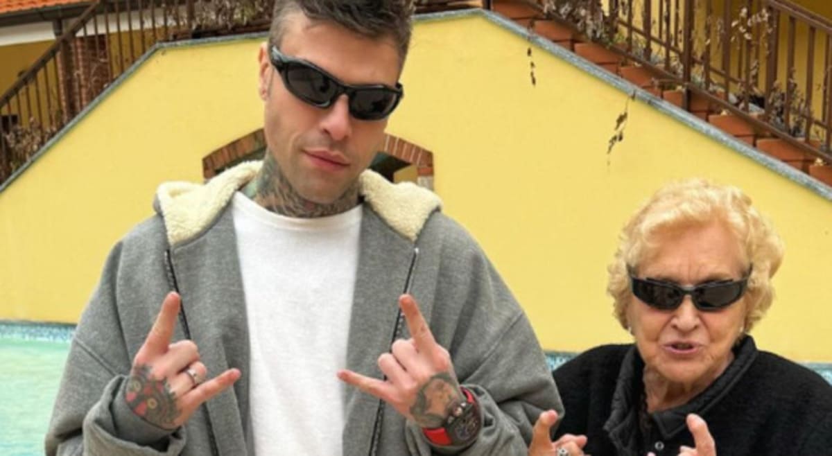 foto Fedez morta nonna