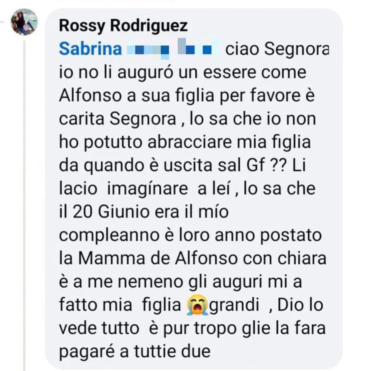 foto post mamma chiara