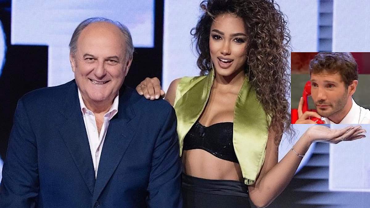 Foto Gerry Scotti e Stefano De Martino