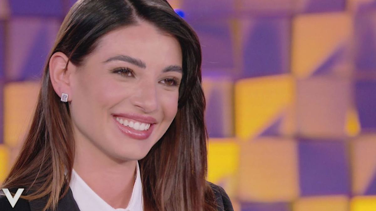 Foto Rebecca Staffelli ospite a Verissimo