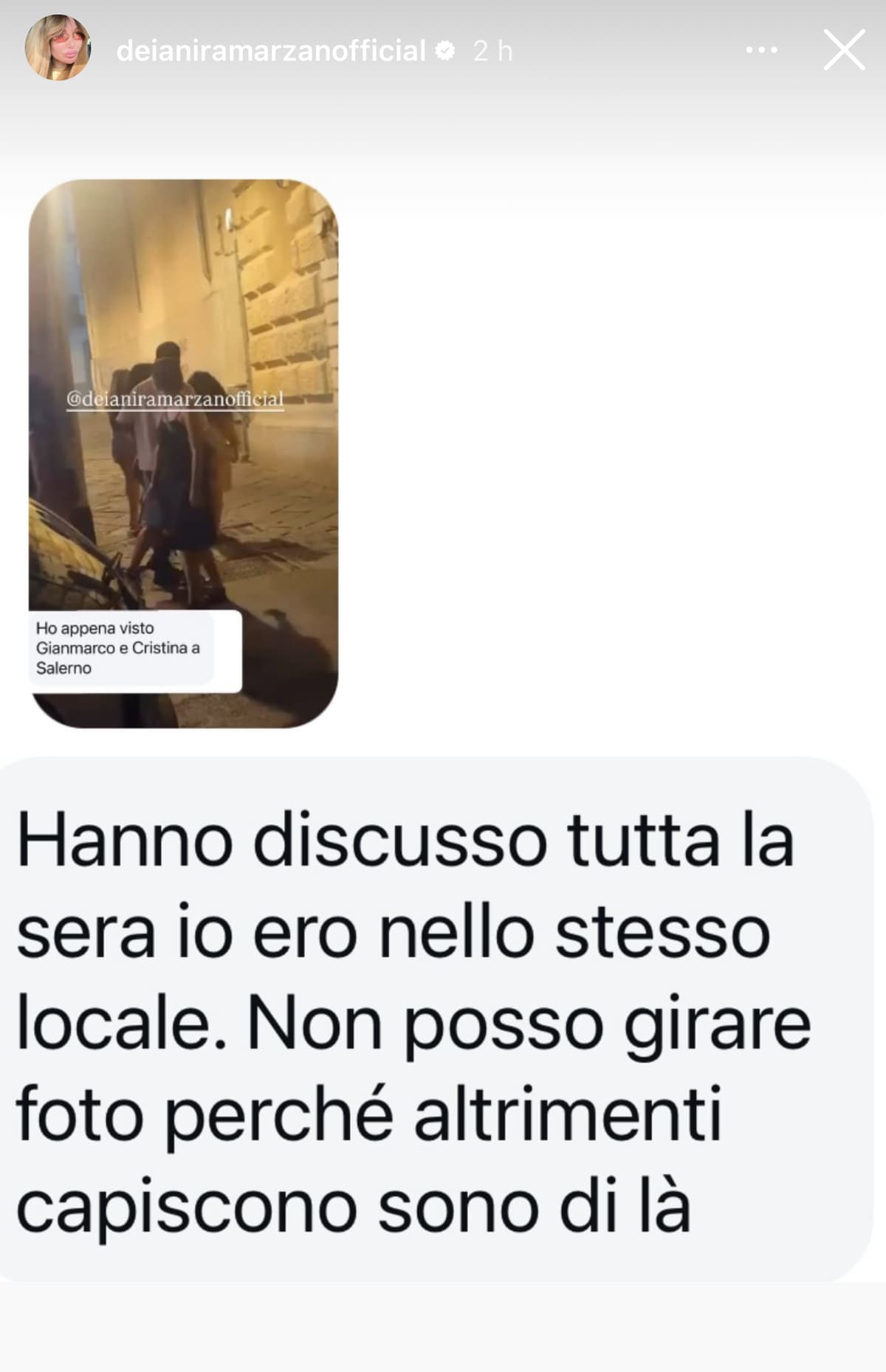 foto Gianmarco scoop