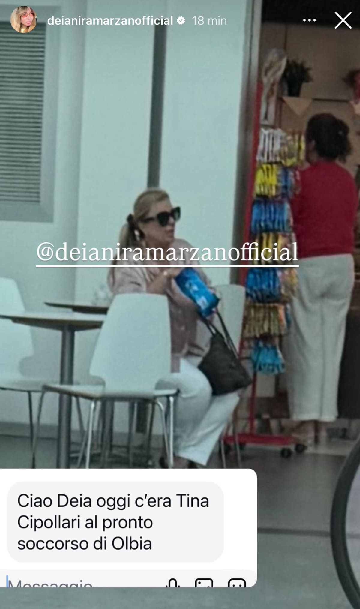foto tina ospedale