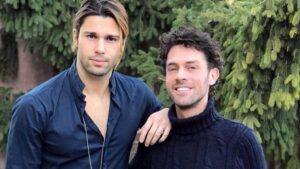 Foto Luca Onestini e Raffaello Tonon amici