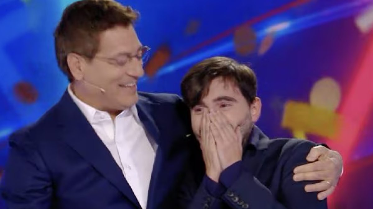 Foto Marco Briano ed Enrico Papi