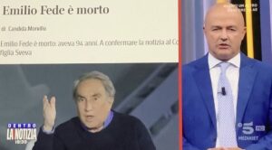 foto Emilio Fede morto