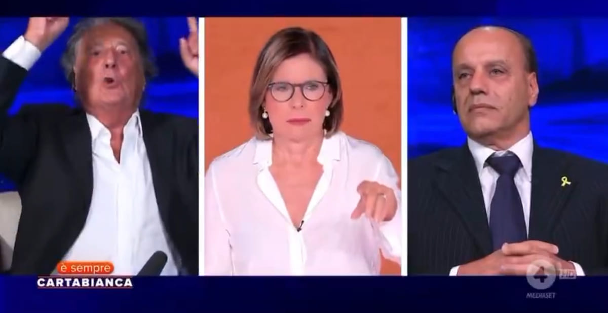 foto Enzo Iacchetti caos