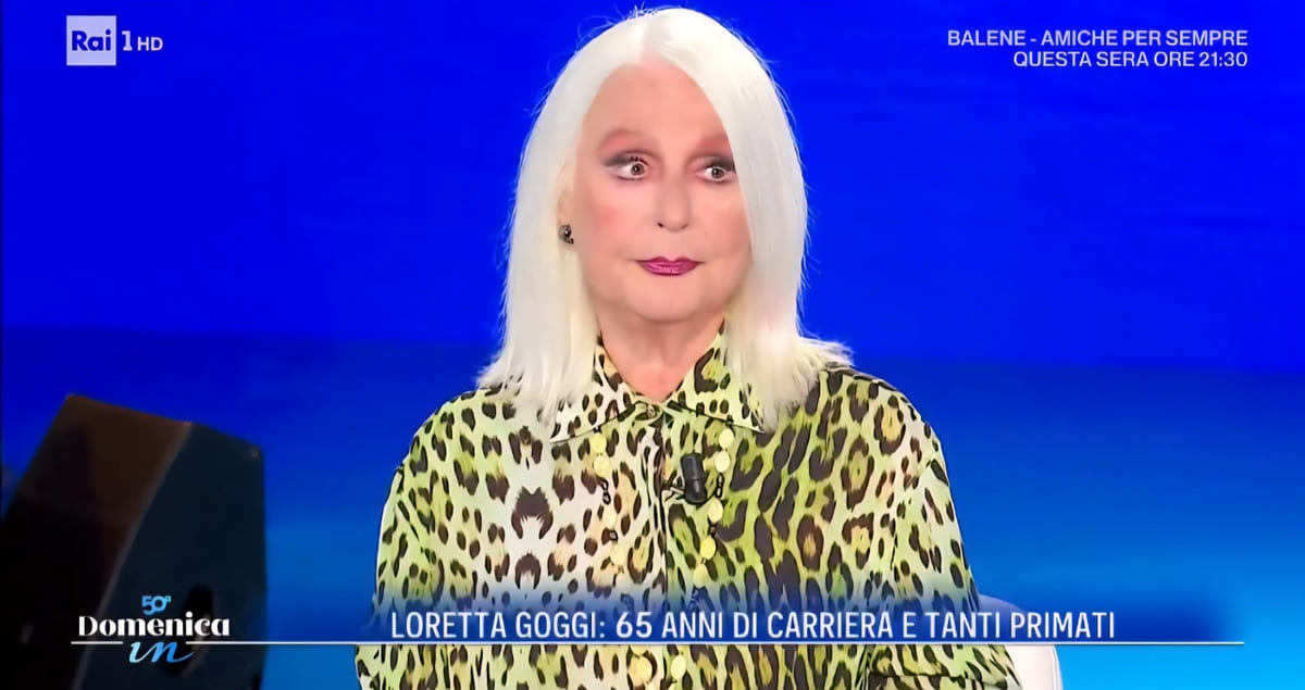foto Loretta Goggi 21settembre
