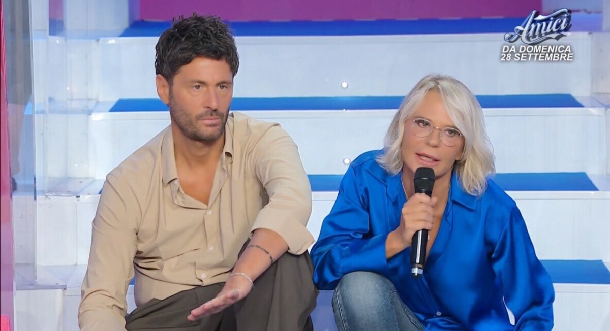 foto maria de filippi rabbia