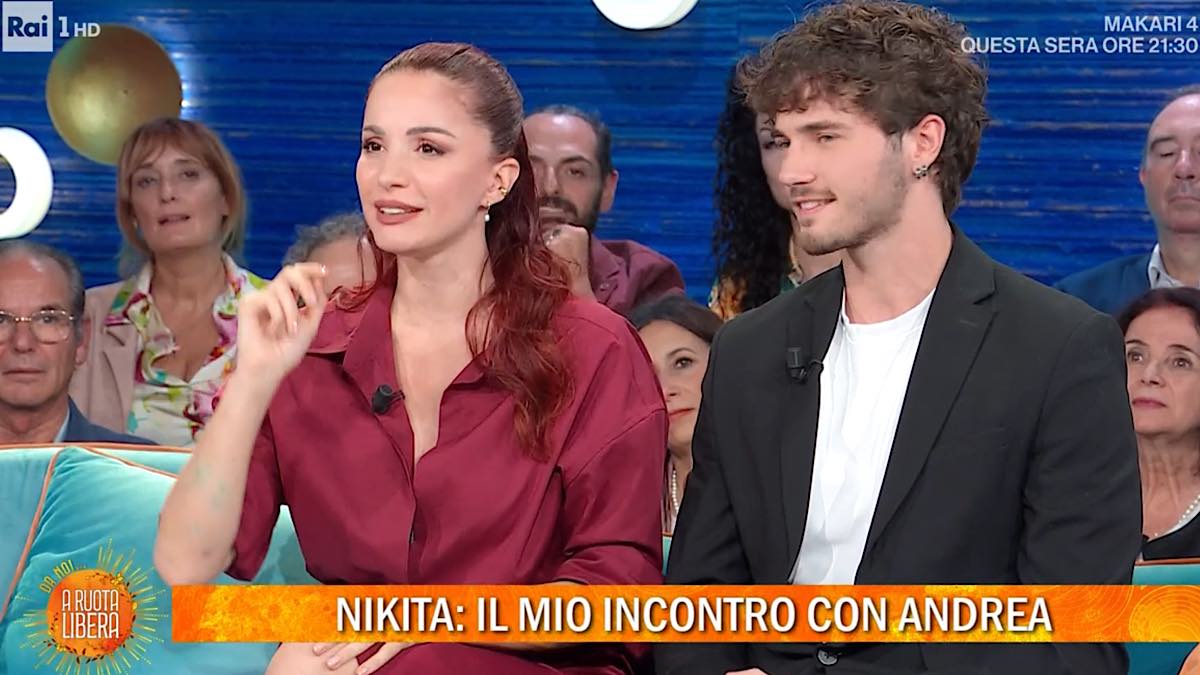 Foto Andrea Delogu e Nikita Perotti
